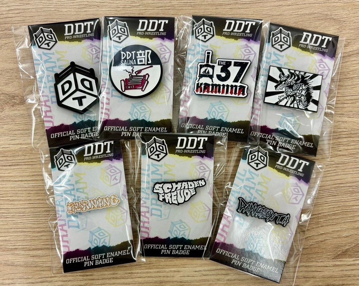 オフィシャル＆ユニットロゴピンバッジ | DDT ONLINE STORE