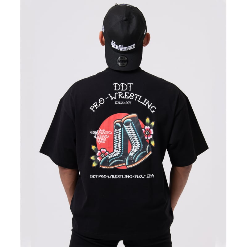DDTプロレス ベースボールシャツ DDT × NEW ERA コラボ DDTオフィシャルTシャツ | DDT ONLINE STORE