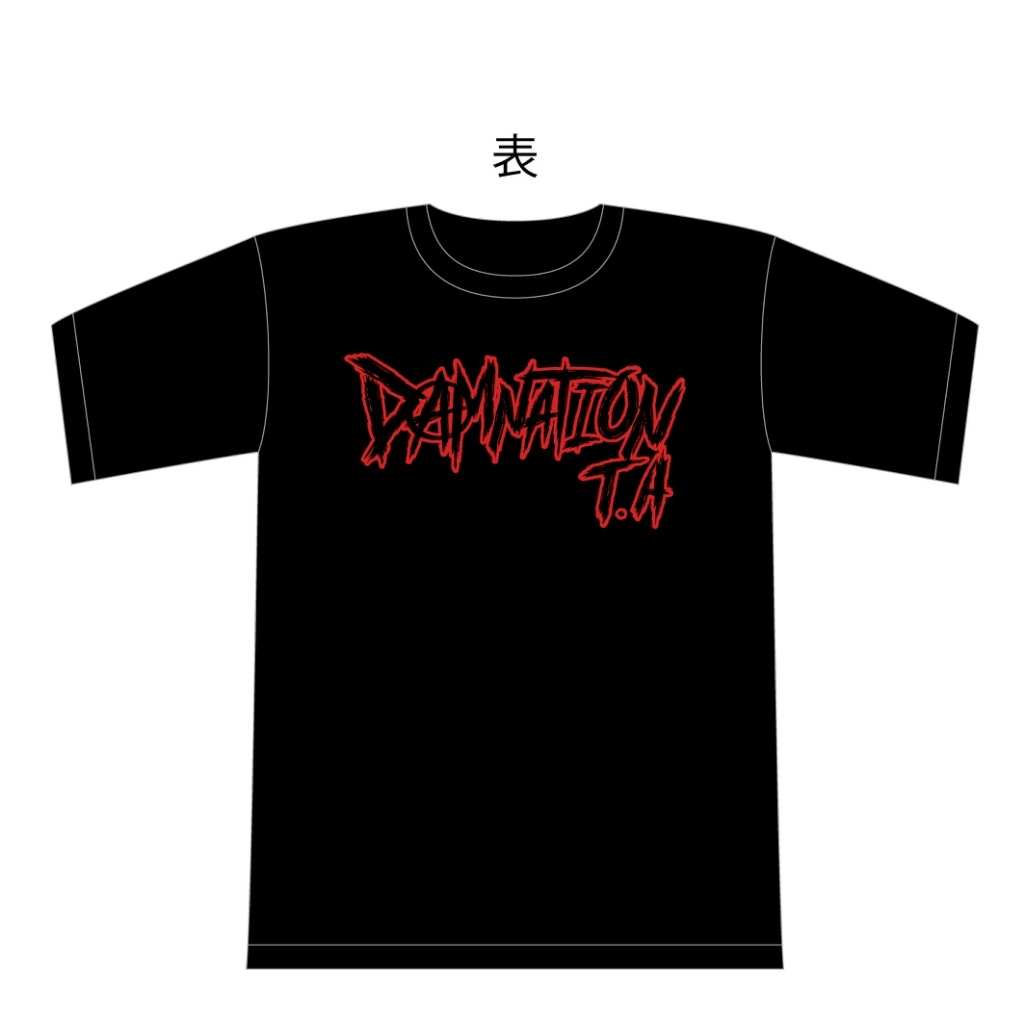 DAMNATON T.A “RED”ユニットロゴTシャツ | DDT ONLINE STORE