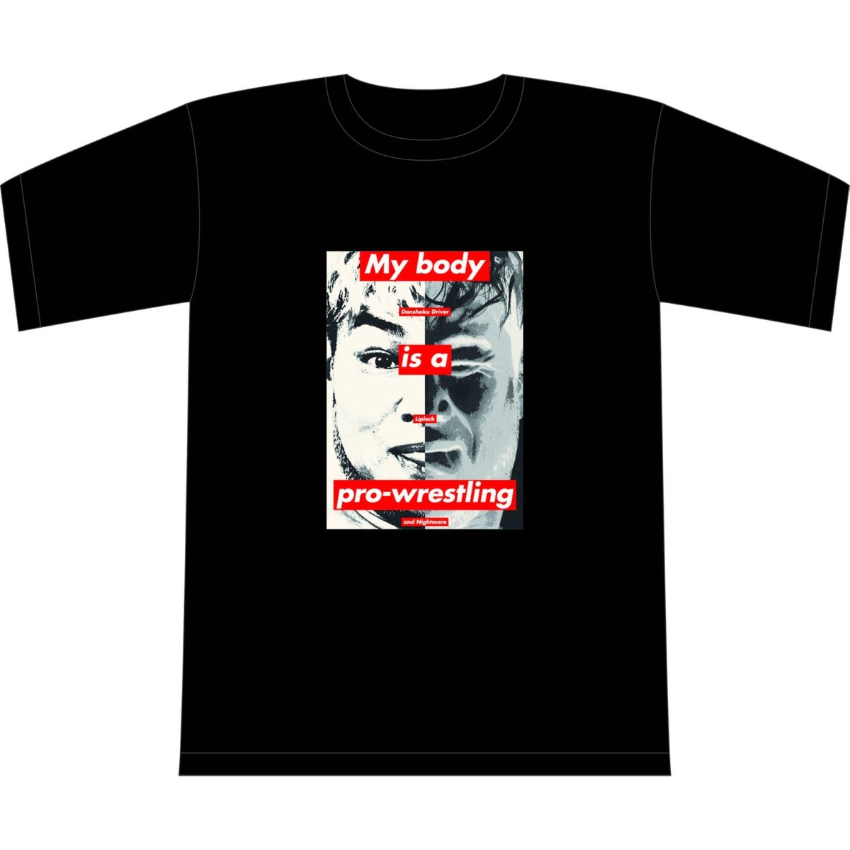 DDTプロレス MAO Tシャツ Mサイズ DDDTプリズムシールデザインT