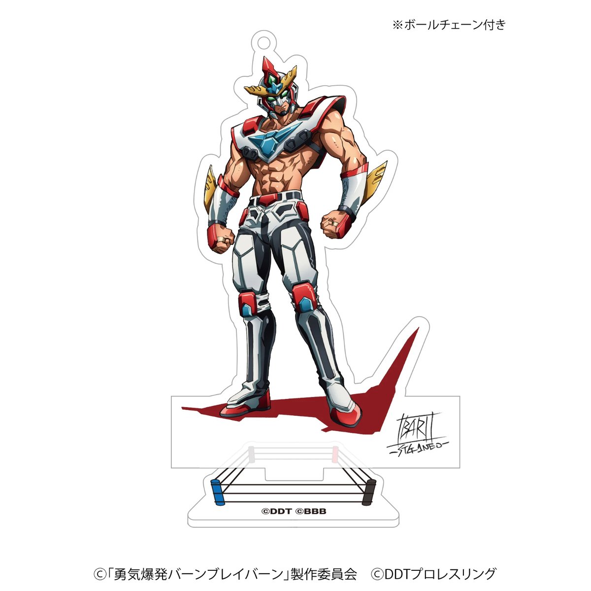 ブレイバーン DDTプロレス コラボ アクリルブロック イサミ スミス B ブレイバーン DDTプロレス コラボ アクリルブロック イサミ スミス B