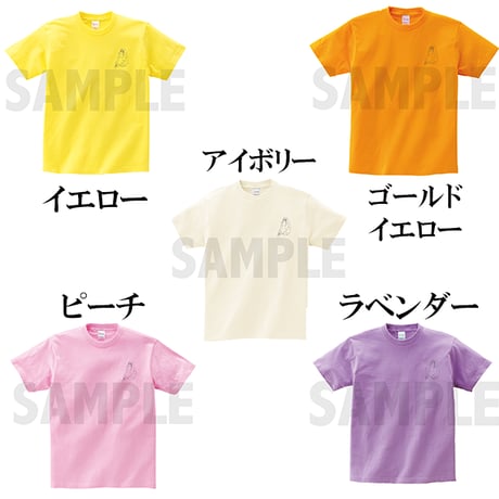Tシャツワンポイント暖色系５色/キッズサイズ【水都ミナ】