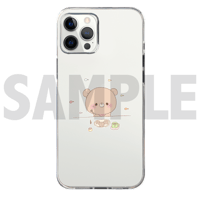 iPhone 各種ケース（ハードケース・クリア）/ くま【かなち。】