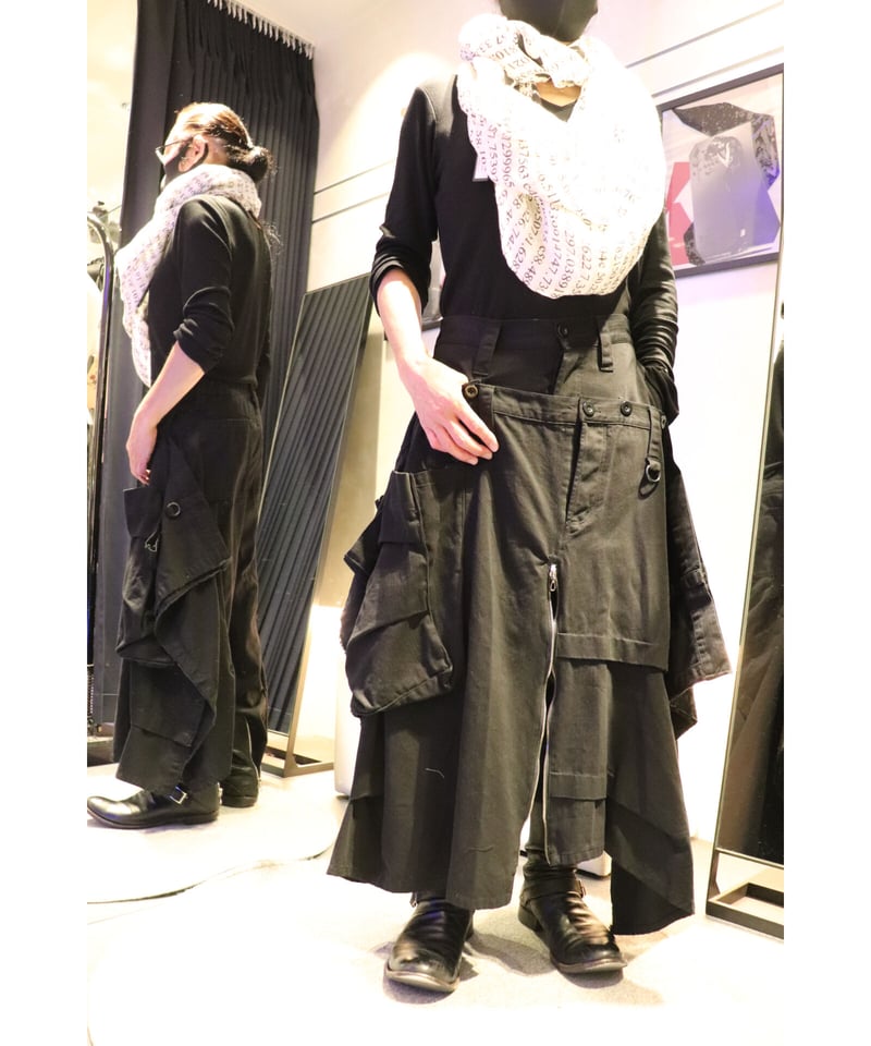 YASUYUKI ISHI ヤスユキイシイ 2023AW 273202 ワイドフレア