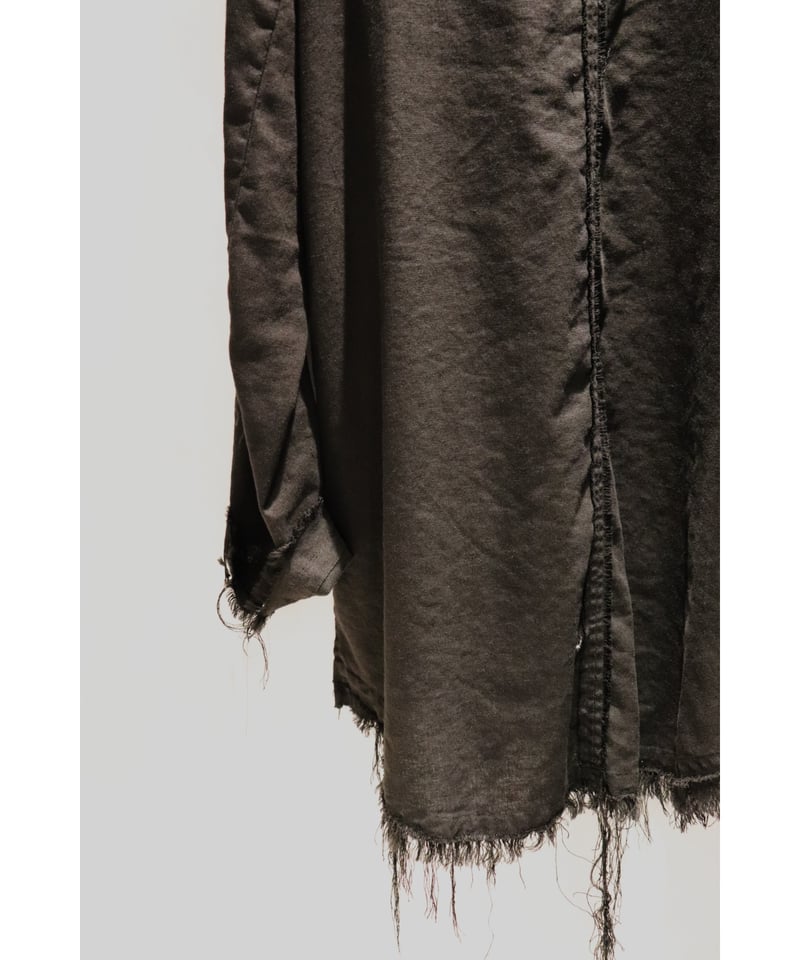 bajra バジュラ 2023SS 148BS01 リネン平織ストレッチロング bajra バジュラ 2023SS 148BS01 リネン平織ストレッチロング