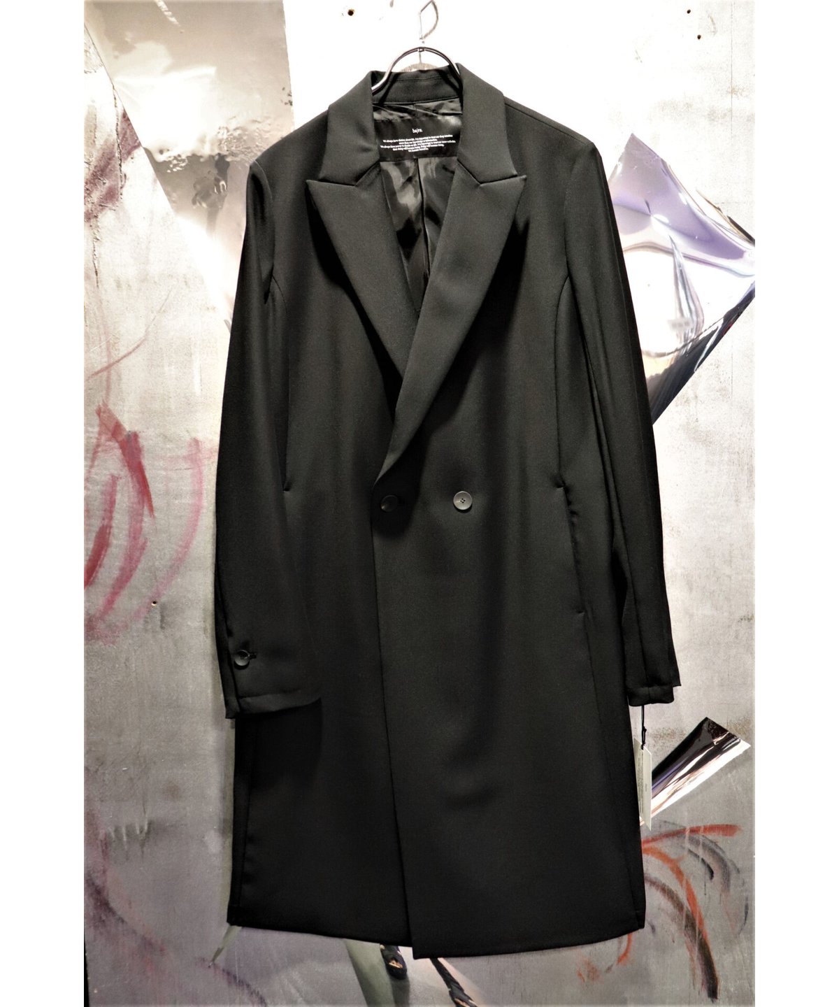 bajra バジュラ 2022SS 144FJ01 ボイルロングジャケット bajra バジュラ 2022SS 144FJ01 ボイルロングジャケット