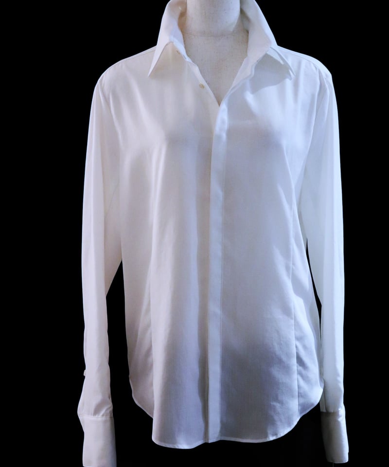 bajra バジュラ 2025AW 157FB03 光沢ブロードシャツ