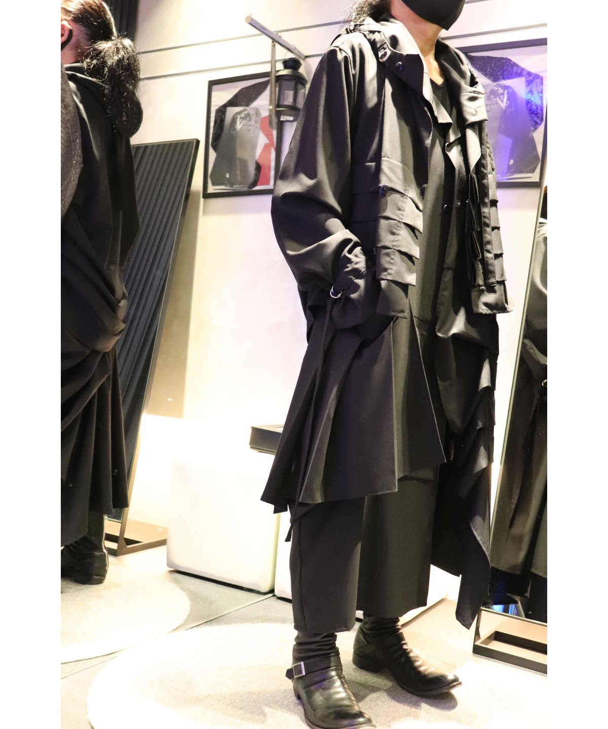 ヤスユキイシイ　Yasuyuki Ishii ウールロングコート yasuyukiishii | STORES