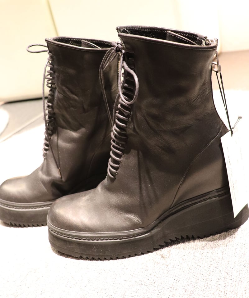 bajra バジュラ 2023SS 138FG01 レザーレースアップブーツ