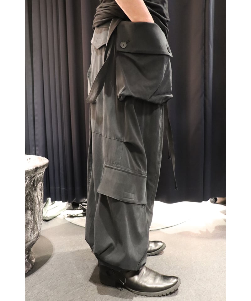 bajra バジュラ 2024SS 151UP05 キュプラナイロンサロペット