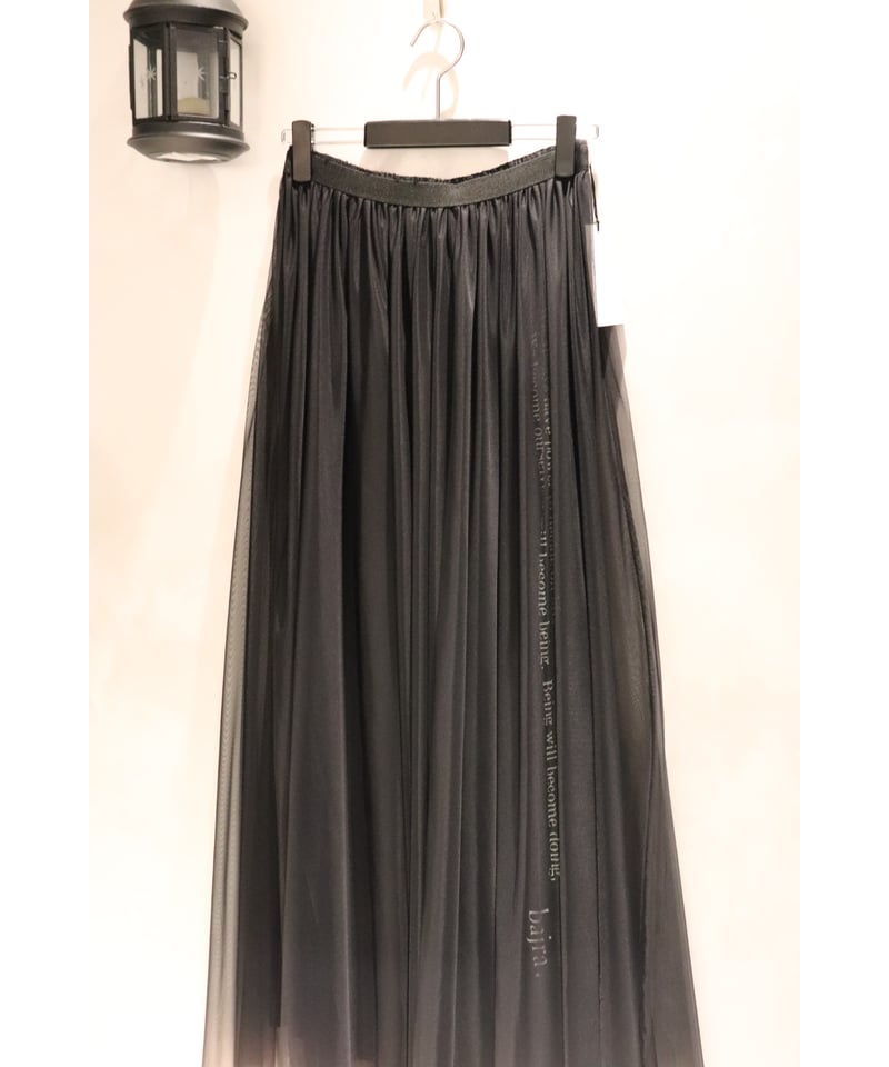 bajra バジュラ 2024SS 151FS04 割織デシン×チンツー加工 マキシ bajra バジュラ 2024SS 151FS04 割織デシン×チンツー加工 マキシ