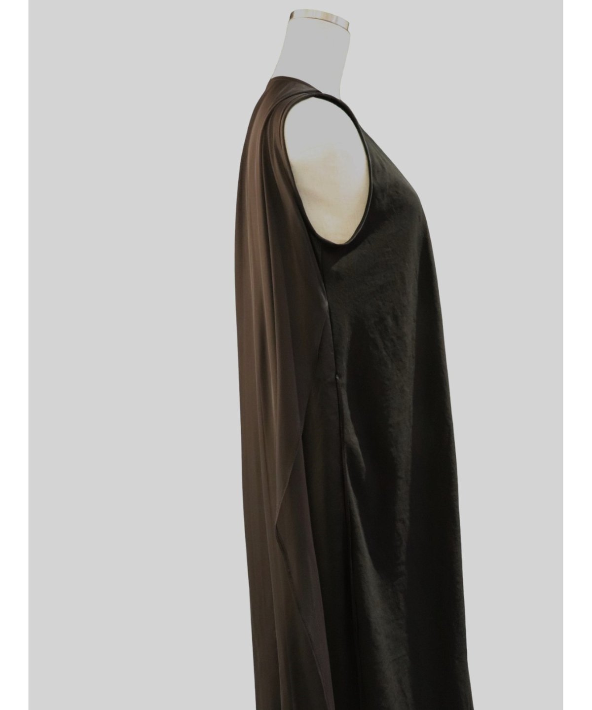 bajra バジュラ 2024SS 150IOP01 マキシ丈バックチュールドレス