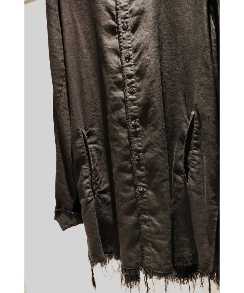 bajra バジュラ 2023SS 148BS01 リネン平織ストレッチロング bajra バジュラ 2023SS 148BS01 リネン平織ストレッチロング