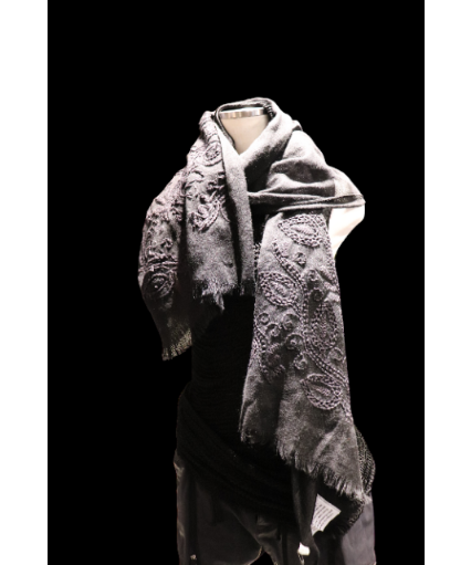 Yasuyuki Ishii ガーゼストール YASUYUKI ISHIヤスユキイシイ 2024AW 291002 enbroidery s