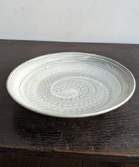 A15　三島皿（6寸）／井銅心平