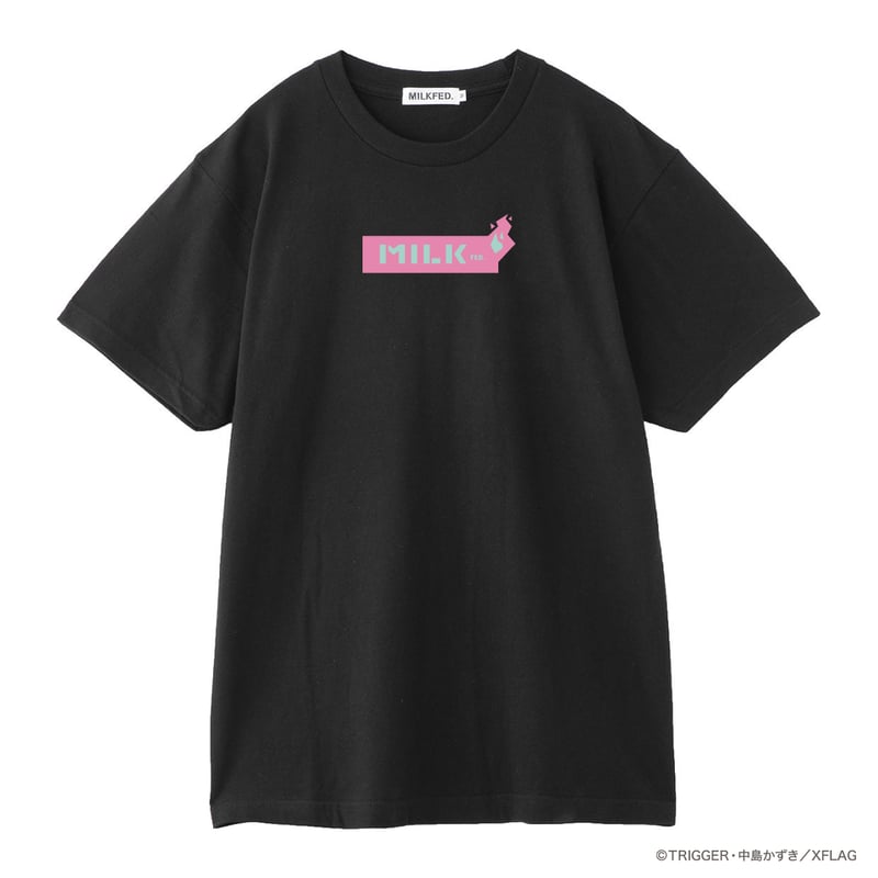 MILKFED.×PROMARE SS TEE BLACK | MIXI_ANIME ONLI