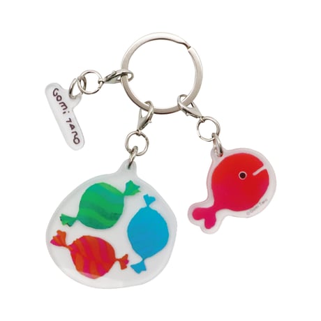 「きんぎょがにげた」アクリルキーホルダー キャンディ