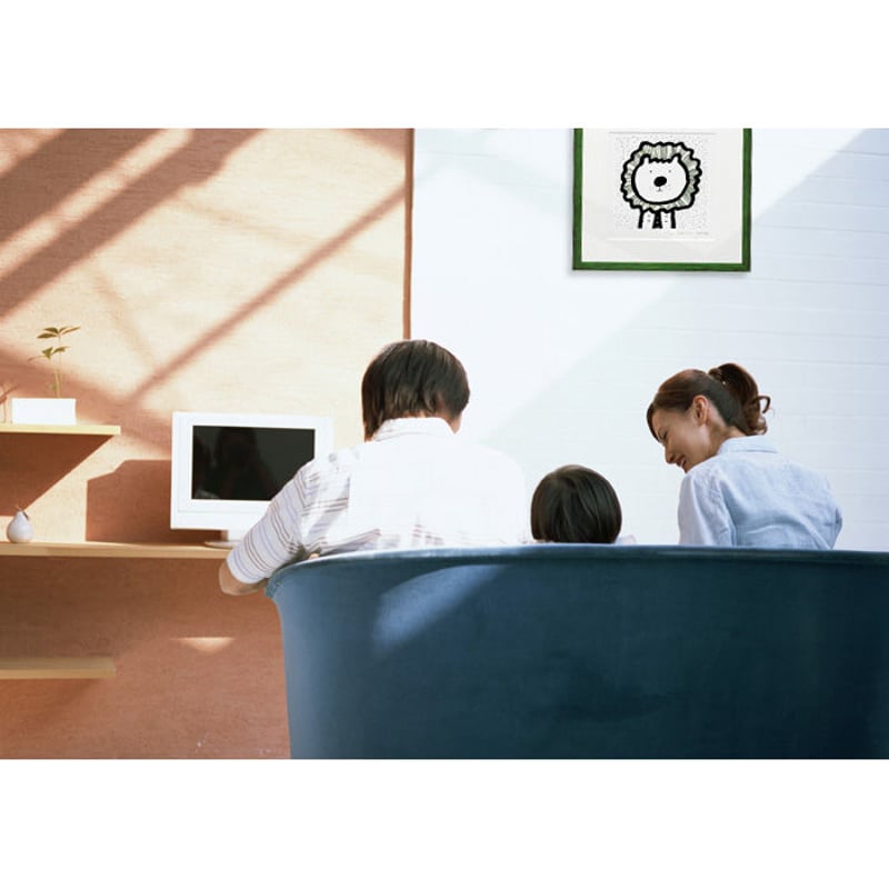 版画 「ライオンくんおもいだしている」 ※直筆サイン入り AP版 | 五味