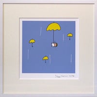 版画 五味太郎「おひさま4」 ※著者直筆サイン入り | 五味太郎