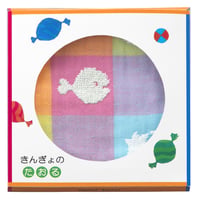 きんぎょがにげた　タオルハンカチPI　※かわいい箱入り