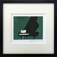 版画 五味太郎「すいかの夏」 ※著者直筆サイン入り | 五味太郎