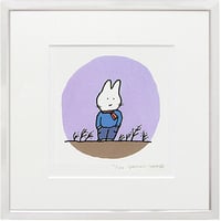 版画 「かぜがふく2」　※著者直筆サイン入り