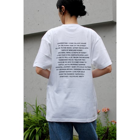 JAZZ SONG BOOK Tシャツ 「Misty」