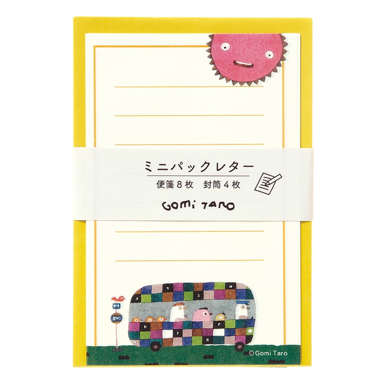 ミニパックレター ※4種セット | 五味太郎 アネックス ショップ ※STORES