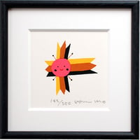 版画 五味太郎「すいかの夏」 ※著者直筆サイン入り | 五味太郎