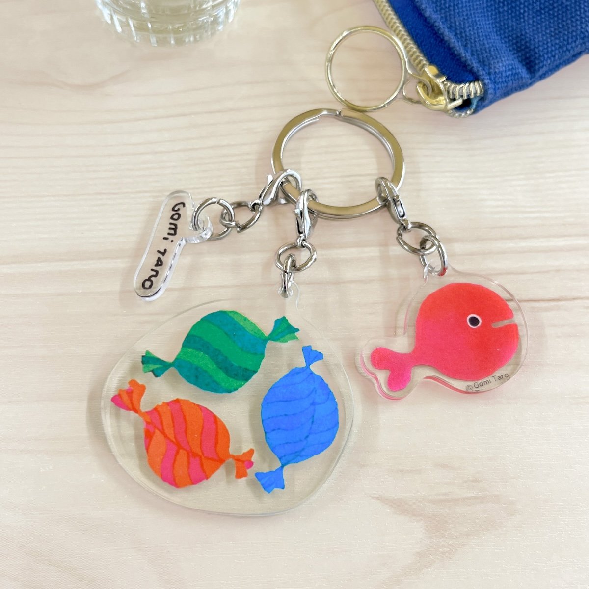 きんぎょがにげた」アクリルキーホルダー キャンディ | 五味太郎