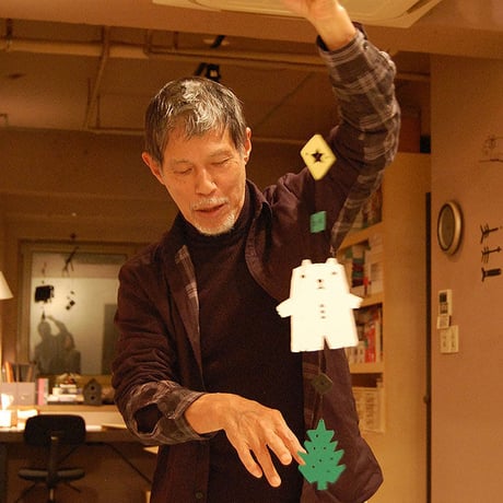 絵本作家 五味太郎デザイン モビール「STRINGLE / bear(くま)」