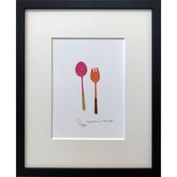 版画 五味太郎「おひさま4」 ※著者直筆サイン入り | 五味太郎