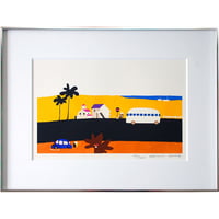 五味太郎 版画 「うさぎさん」 ※著者直筆サイン入り | 五味太郎