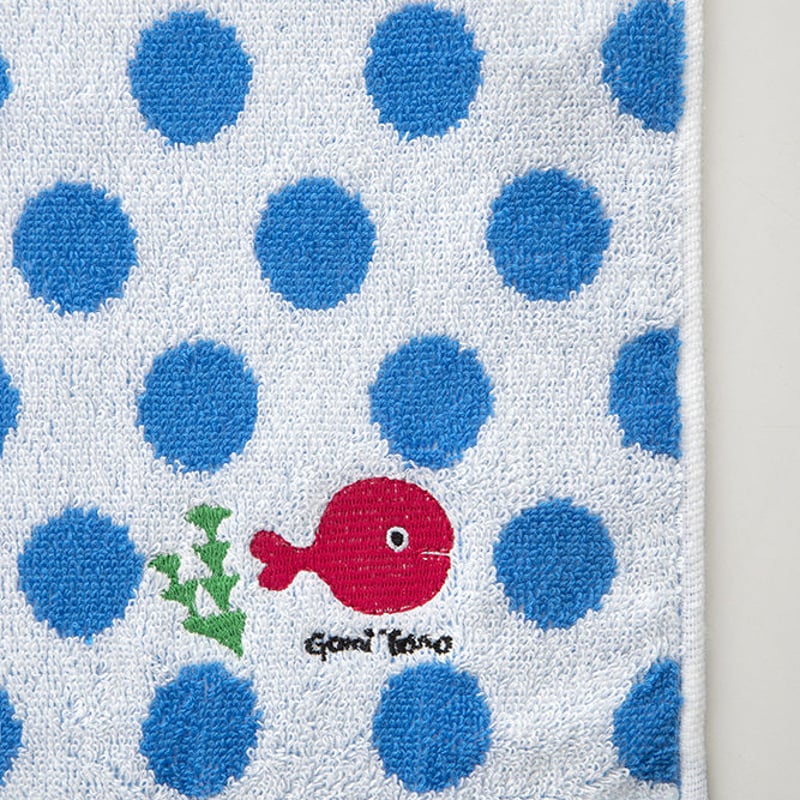 きんぎょがにげた タオルハンカチBL ※かわいい箱入り | 五味太郎