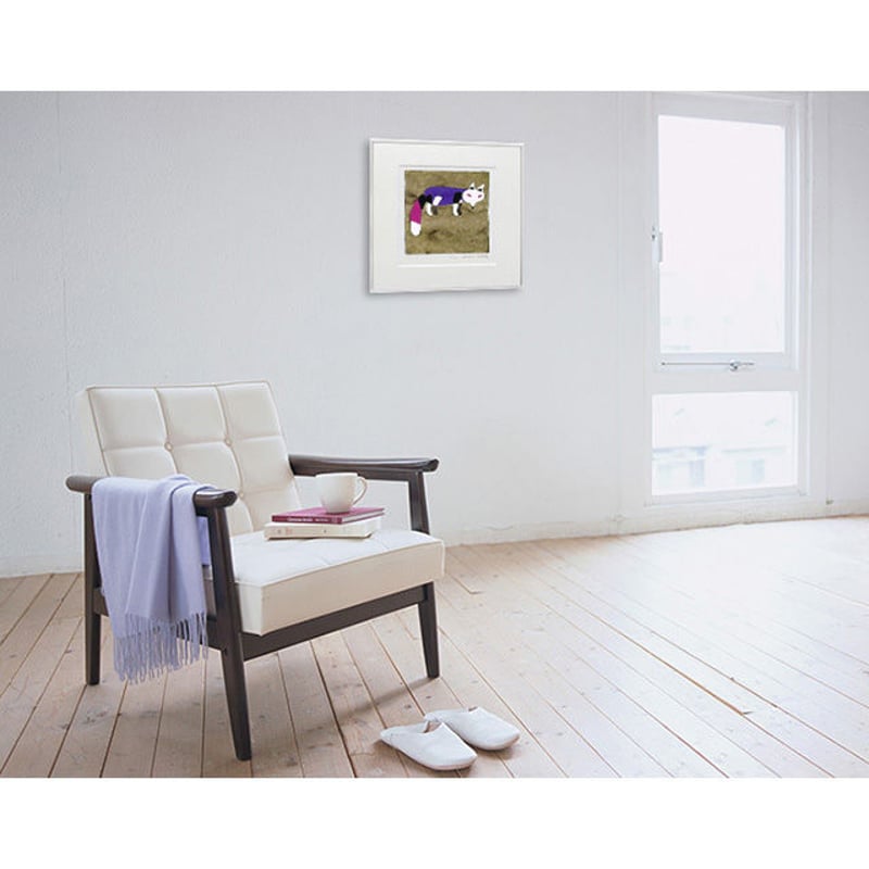 版画 「きつね」 ※著者直筆サイン入り | 五味太郎 アネックス ショップ