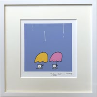 版画 五味太郎「すいかの夏」 ※著者直筆サイン入り | 五味太郎