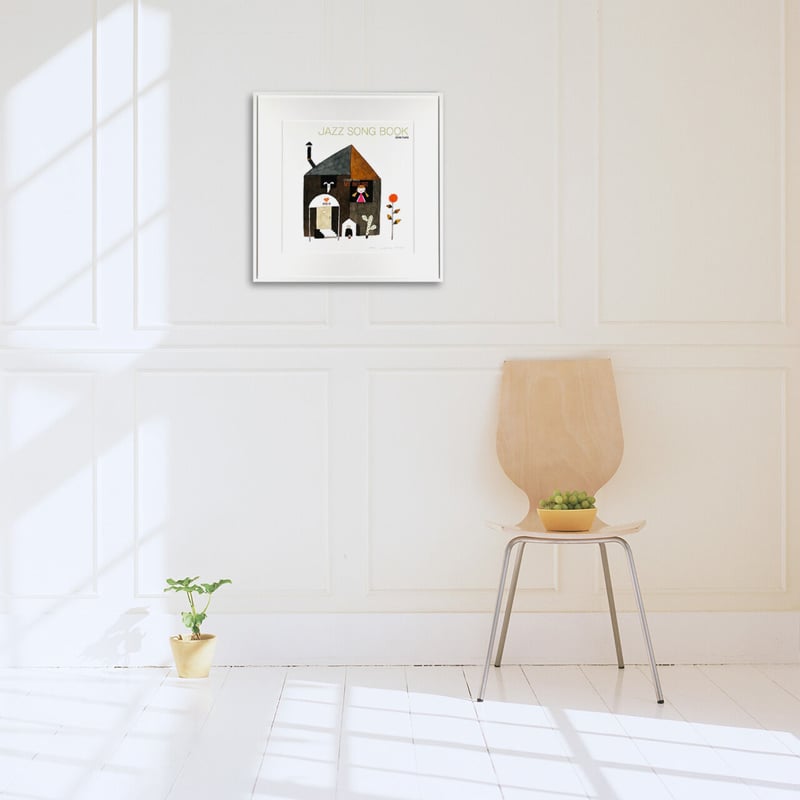版画 JAZZ SONG BOOK「COME ON A MY HOUSE」 ※著者直筆サイン入 版画 JAZZ SONG BOOK「COME ON A MY HOUSE」 ※著者直筆サイン入