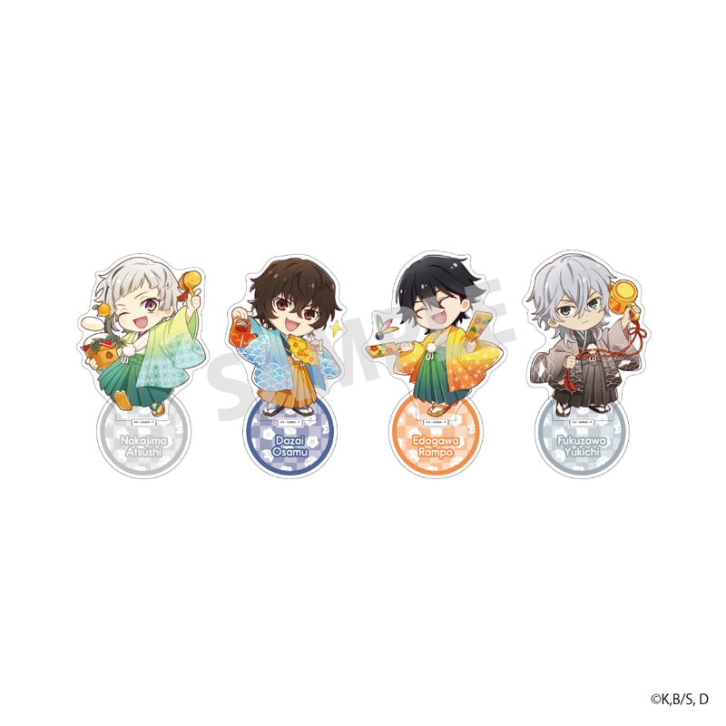 文スト祭 vol.7」アクリルスタンド・武装探偵社（ランダム） | NATSLIVE