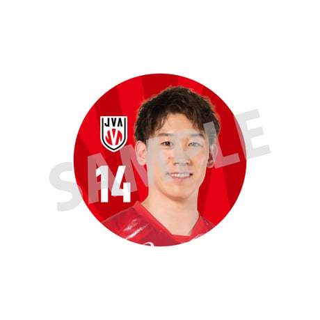 2026男子日本代表缶バッジ（ランダム）