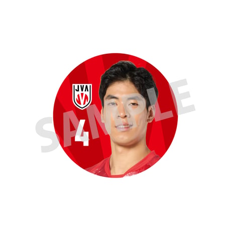 2026男子日本代表缶バッジ（ランダム）