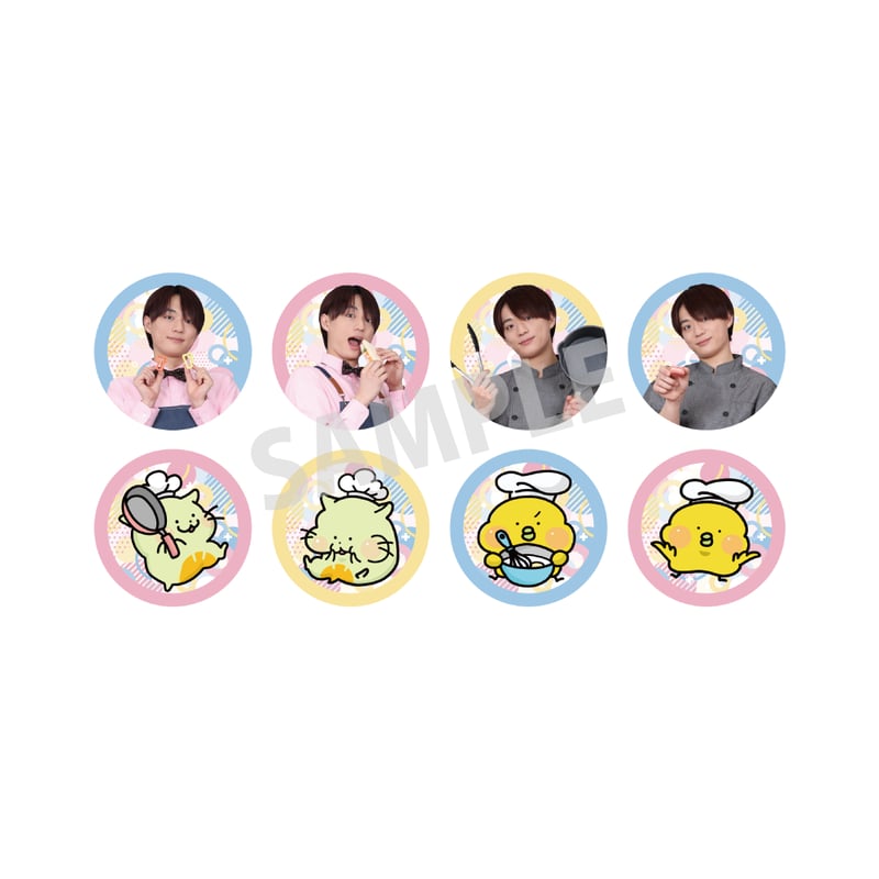 たいせーもぐふるカフェ」缶バッジ（ランダム） | NATSLIVE