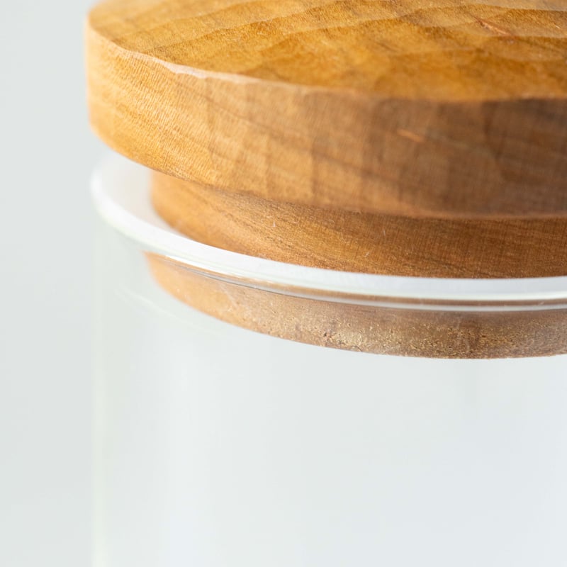 田澤祐介 コーヒーキャニスターM＆珈琲杓 中柄サクラ | ぶどうのたね