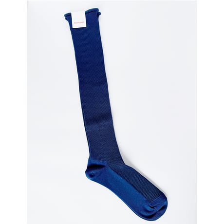 homspun シルケットコットン ハイソックス
