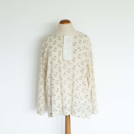 TOUJOURS Big Henley Neck Shirt