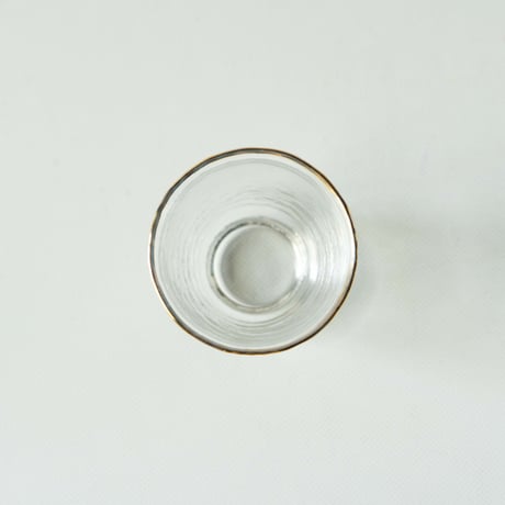 谷口嘉　金縁 酒杯