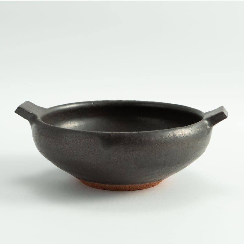 清岡幸道 耐火黒釉グラボウル | ぶどうのたね