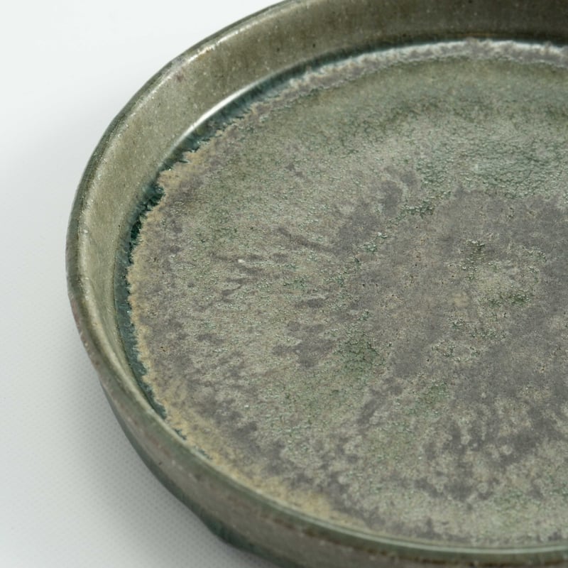 清岡幸道 6寸切立皿 | ぶどうのたね