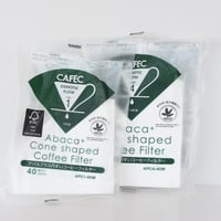 Abaca＋　円すいコーヒーフィルター　1人用/2～4人用