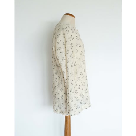 TOUJOURS Big Henley Neck Shirt