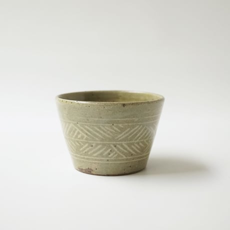 志村睦彦　三島檜垣文蕎麦猪口
